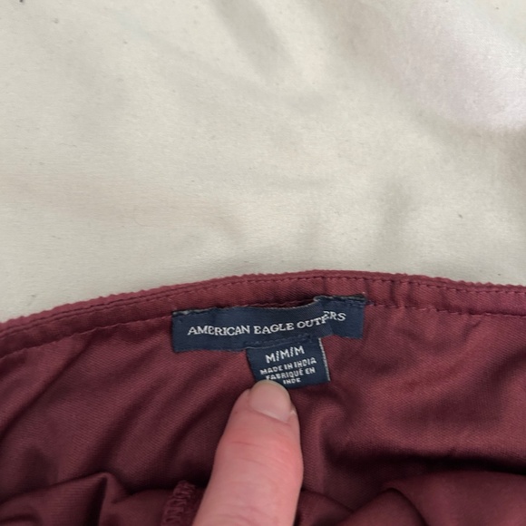 American Eagle Outfitters Burgundy Lace Romper - Picture 5 of 6